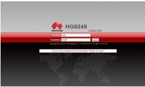 Huawei HG8245h: specifikimet, cilësimet e ruterit, firmware Huawei hg8245 si të hapni kapakun